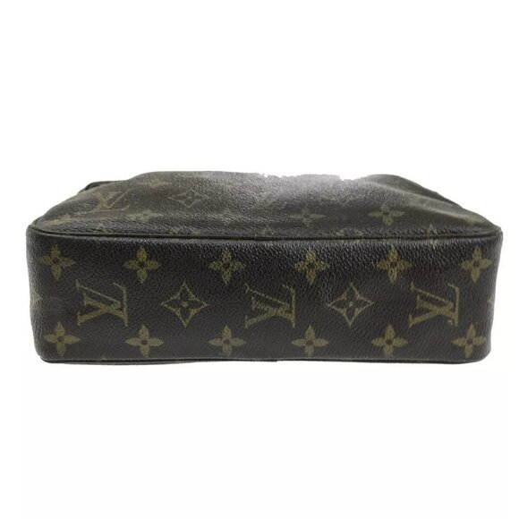 LOUIS VUITTON Trousse Toilette 23 Clutch Hand Bag Monogram Brown - Picture 11 of 16